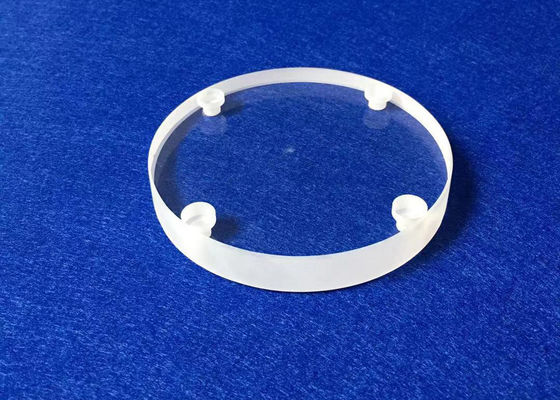 China Disco redondo furado do vidro de silicone/disco quartzo fundido personalizado com furos fornecedor