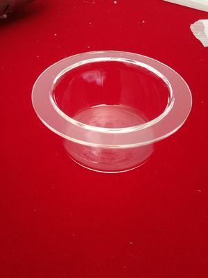 China O quartzo Labware fornece o vidro de quartzo SiO2 fundido Labware dos produtos vidreiros 99,995%/com do cadinho/sem a flange fornecedor