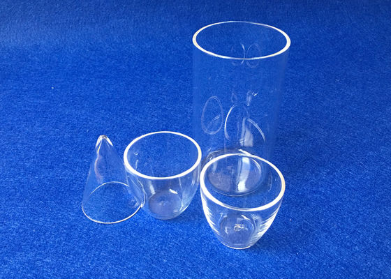 Quartzo fundido opcional Labware do vário volume/taça vidro de quartzo fornecedor