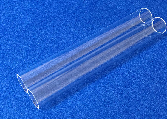 Alta temperatura do tubo de vidro de quartzo do OD 16mm/tipo lustrado fogo da pressão fornecedor
