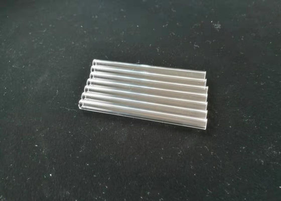 tubo de vidro lustrado fogo de silicone da extremidade do tubo de vidro de quartzo fundido de 6mm OD fornecedor