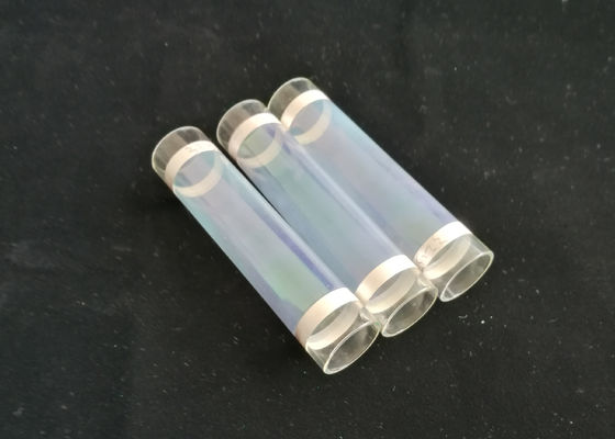 Tubo personalizado do calefator do tubo de vidro 16mm de quartzo diâmetro externo revestido fornecedor