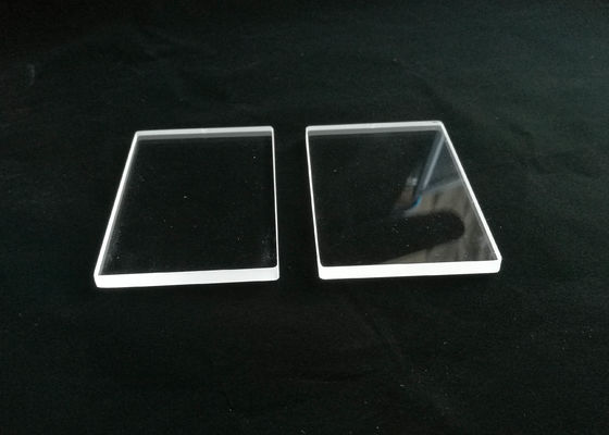 Placa de vidro personalizada L100xW50xT3mm de silicone para a janela de visão fornecedor