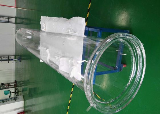 Tubo de fornalha solar do vidro de quartzo da indústria com diâmetro externo de 330mm fornecedor