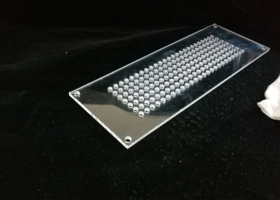 Placa ótica clara da janela de vidro de quartzo com os furos JGS2 correntes fornecedor