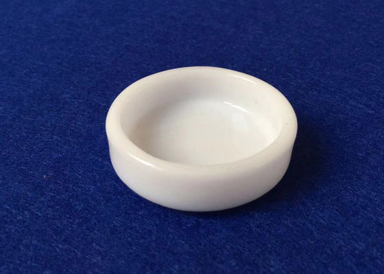 O deslizamento translúcido moldou o cadinho de quartzo, cadinho feito sob encomenda do silicone do tamanho/forma fornecedor