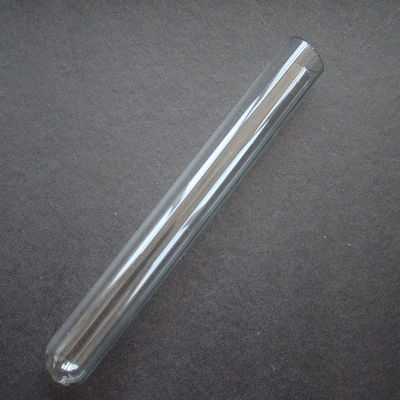 Tubo de ensaio de quartzo do laboratório, tubo de ensaio do vidro de silicone 250ml com tomada fornecedor