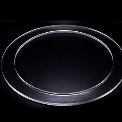 Resistência de corrosão lustrada da flange do vidro de quartzo à alta temperatura fornecedor