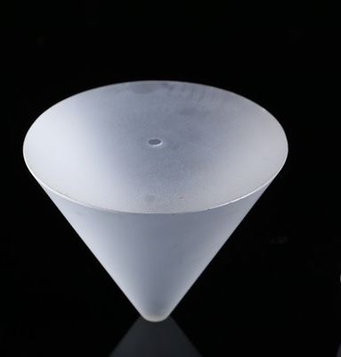Cone personalizado do vidro de quartzo fundido do produto químico sem revestimento de superfície fornecedor