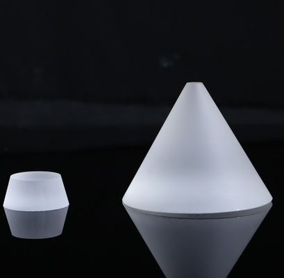 Cone personalizado do vidro de quartzo fundido do produto químico sem revestimento de superfície fornecedor