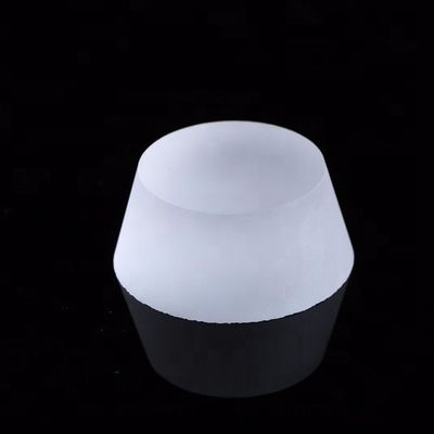 Produtos de vidro translúcidos de quartzo, bujão químico de quartzo fundido do carregador fornecedor